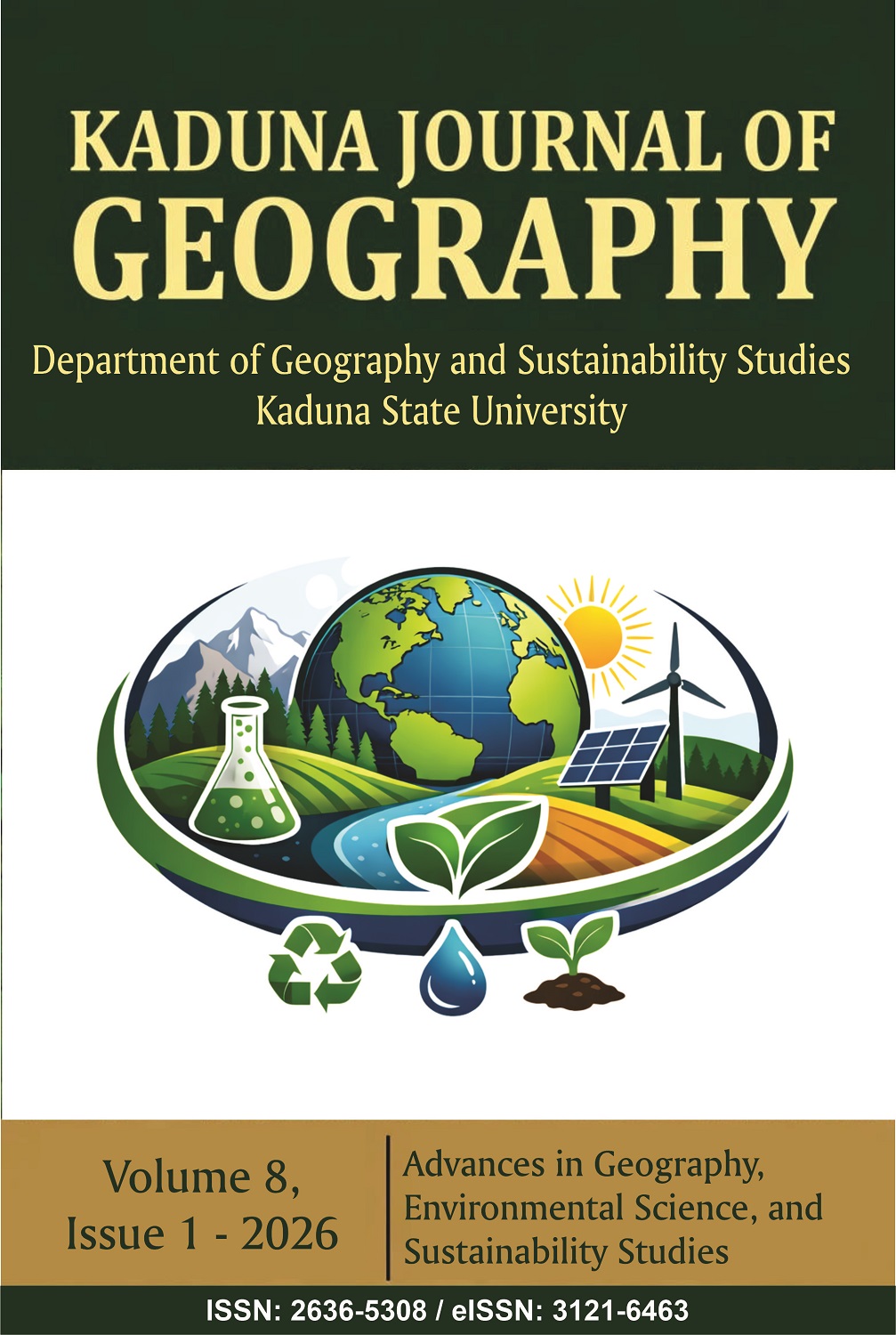 					View Vol. 8 No. 1 (2026): Advances in Geography, Environmental Science and Sustainability Studies
				